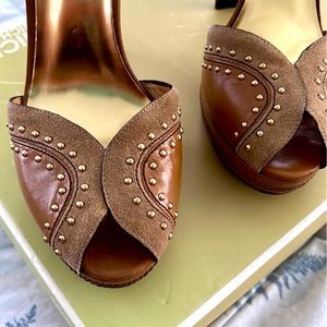 Michael Kors Astor Strap Heels